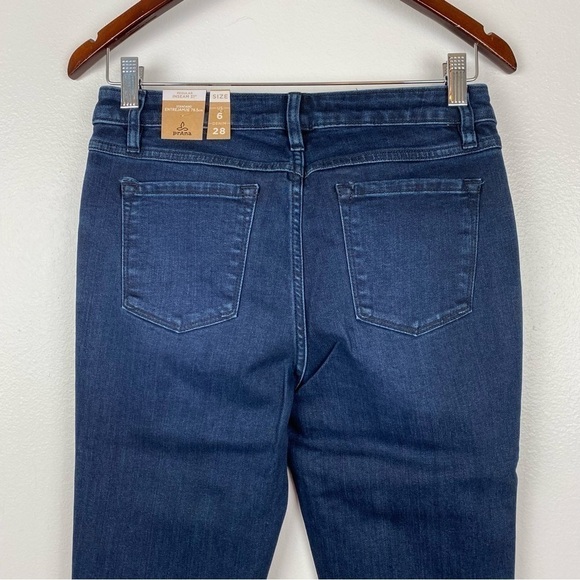 Prana Sienna Jeans Stretch Skinny Deep Blue Size 6/28 NWT - Picture 7 of 10